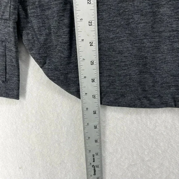 Member's Mark Shirt Women's Sz M Gray Favorite Soft Funnel Neck Pullover - Picture 5 of 11